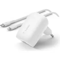Belkin Boost Charge adapter met kabel - USB-C naar Lightning - 1m - 20W - Wit