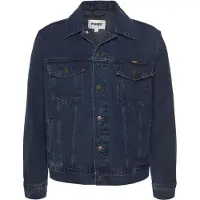 Wrangler Tussenjas 'AUTHENTIC JACKET' blauw denim