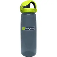 Nalgene - OTF - drinkfles - waterfles - lekvrij - bidon - 650ml - BPA free - SUSTAIN - Charcoal /Lime Cap