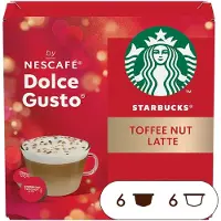 Starbucks | Toffee Nut Latte - 12 capsules voor Dolce Gusto