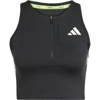 Adidas Sporttop 'Adizero' zwart / offwhite