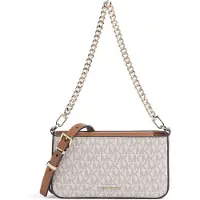 Michael Kors Schoudertas crème / camel / goud