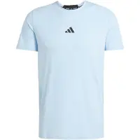Adidas Functioneel shirt 'Designed For Training' pastelblauw / zwart