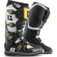 Gaerne SG-12 Zwart Wit Goud Crosslaarzen Maat 43