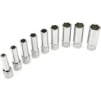 AOK 9 Delige 1/2 inch Super Grip Lange Doppenset
