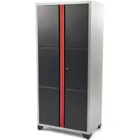HBM Deluxe Dubbele Professionele Gereedschapskast voor Werkplaatsinrichting