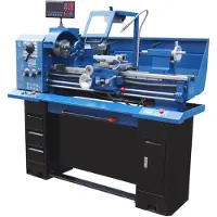 HBM metaaldraaibank 330 x 1000 DRO 400 Volt