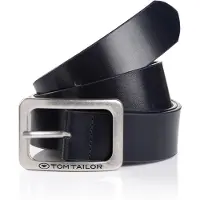Tom Tailor Leren riem in effen design, model 'EVE'