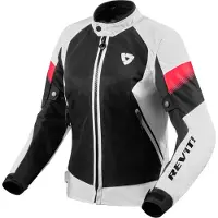 REV'IT! REV’IT! Control Air H2O Dames Wit Zwart Motorjas Maat 36