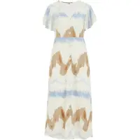 We fashion Blousejurk blauw / bruin / wit