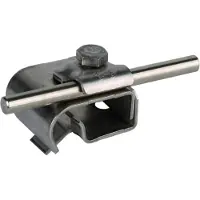Dehn RVS gootklem met klemlijst 6-10mm - 339069
