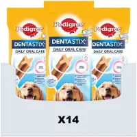 Pedigree 14x Dentastix Hondensnacks Maxi Single 4-pack 154 gr