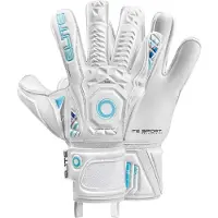 Elite Sport Supreme Keepershandschoenen Wit Lichtblauw