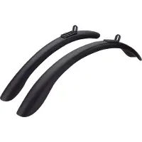 Bbb Cycling RainWarriors Spatbordensets - Voorspatbord & Achterspatbord 28 Inch - Geschikt voor E-Bikes - BFD-01