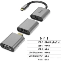 Hama 200306 Video-adapter-set, 6in1