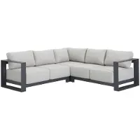 Garden Impressions Levanto Hoek Loungebank Carbon Black