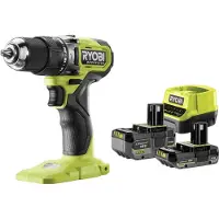 Ryobi Rpd18bl-2c42s 18v 1x2.0ah 1x4.0ah Boorhamer