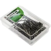Deltafix Draadnagel bk 1.2x20mm rvs 200gr