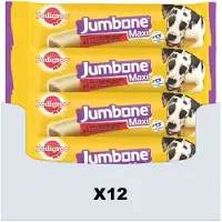 Pedigree Hondensnacks - Jumbone Maxi - Rund & Gevogelte - 12 stuks