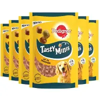 Pedigree Hondensnacks - Tasty Minis Snoepjes- Kip en Eend - 6x130g