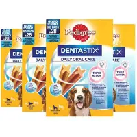 Pedigree 4x Dentastix Hondensnacks Medium Multipack 28-pack 720 gr