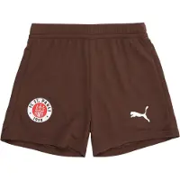Puma Sportbroek 'FC St. Pauli 25/26' chocoladebruin / donkerrood / wit