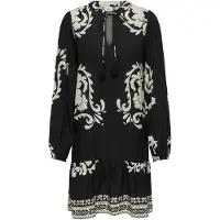 JDY Jurk 'JDYMaggie' beige / zwart
