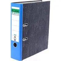 Pierre by Elba Rado Breed Ordner A4 80 mm Blauw 2 Ringen Karton Wolkenmarmer