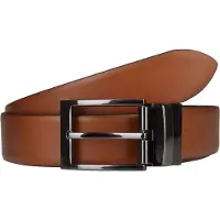 Lloyd reversible riem veelkleurig, Effen