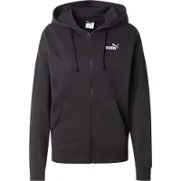 Puma Sportief sweatvest 'Ess No. 1' zwart / offwhite