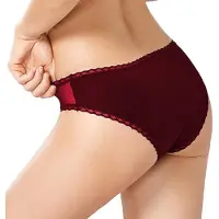 Swaens Bamboo Underwear Maxi - wijnrood