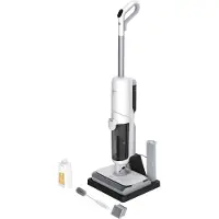 Hoover Steelstofzuiger HW5 HW500 011 150 W Nat- en droog met dubbele rollers Wit en Grijs