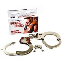 Dreamtoys Dream Toys metaal handboeien - Zilver