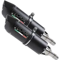 Gpr Exhaust Systems Furore Dual Yamaha Xjr 1300 99-06 Gehomologeerde Slip On Uitlaatdemper
