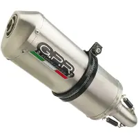 Gpr Exclusive Satinox Versys 650 15-16 Euro 3 Gehomologeerd Compleet Uitlaatsysteem