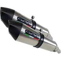 Gpr Exclusive Gpe Anniversary Titanium Dual Z 1000 10-14 Gehomologeerde Slip On Uitlaatdemper