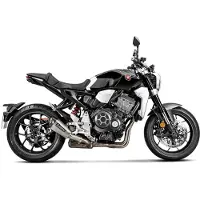 Akrapovic Line Titanium&carbon Cb 1000r 18 Ref:s-h10so21-aszt Niet Gehomologeerde Slip-on Uitlaatdemper
