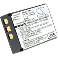 123accu Speed CB-170 / NP-170 / 084-07042L-062 accu (1700 mAh, huismerk)