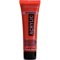 Taidepiste Amsterdam acrylverf - 120 ml - naftol rood middel 396