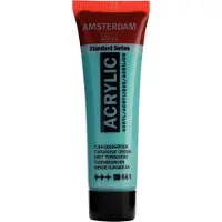 Taidepiste Amsterdam acrylverf - 120 ml - turkooisgroen 661