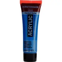 Royal Talens Amsterdam acrylverf - 120 ml - primair cyaan 572