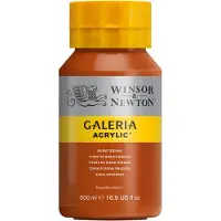 Winsor & Newton Galeria acrylverf 74 burnt sienna (500 ml)