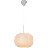 Nordlux Milford LED Hanglamp | 1x E27 Max 40W | Dimbaar | Wit