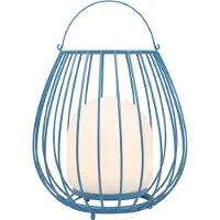 Nordlux Buitenverlichting , Jim To-Go, dimbare, Blauw, Metaal, Modern