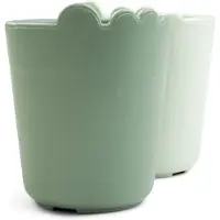 Done by Deer Croco kiddish minibeker 10 cl 2-pack Green