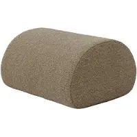 Ferm Living Rouli pouf pure bouclé zitpoef Sand