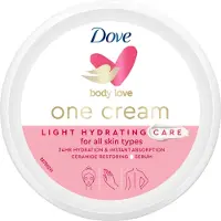 Dove Lichte Hydraterende Crème Gezicht, Lichaam en Handen 250 ml