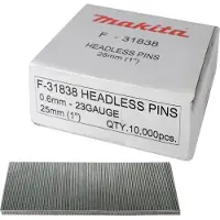 Makita spijkers, 0,6 x 35 mm, type F-31854, 10.000 stuks.
