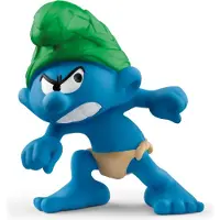 Schleich Smurfen, verzamelbare retro speelgoed en figuren voor alle leeftijden, Wilde Smurf figuur