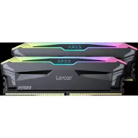 Lexar ARES RGB 32GB Kit (2x16GB) DDR5-6000 Zwart UDIMM Desktopgeheugen met RGB-verlichting